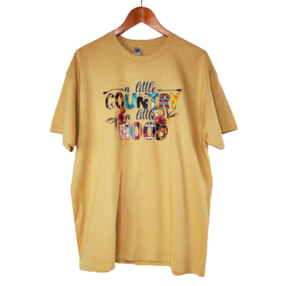 A Little Country A Little Hood Loose Fit Tee.New!!!